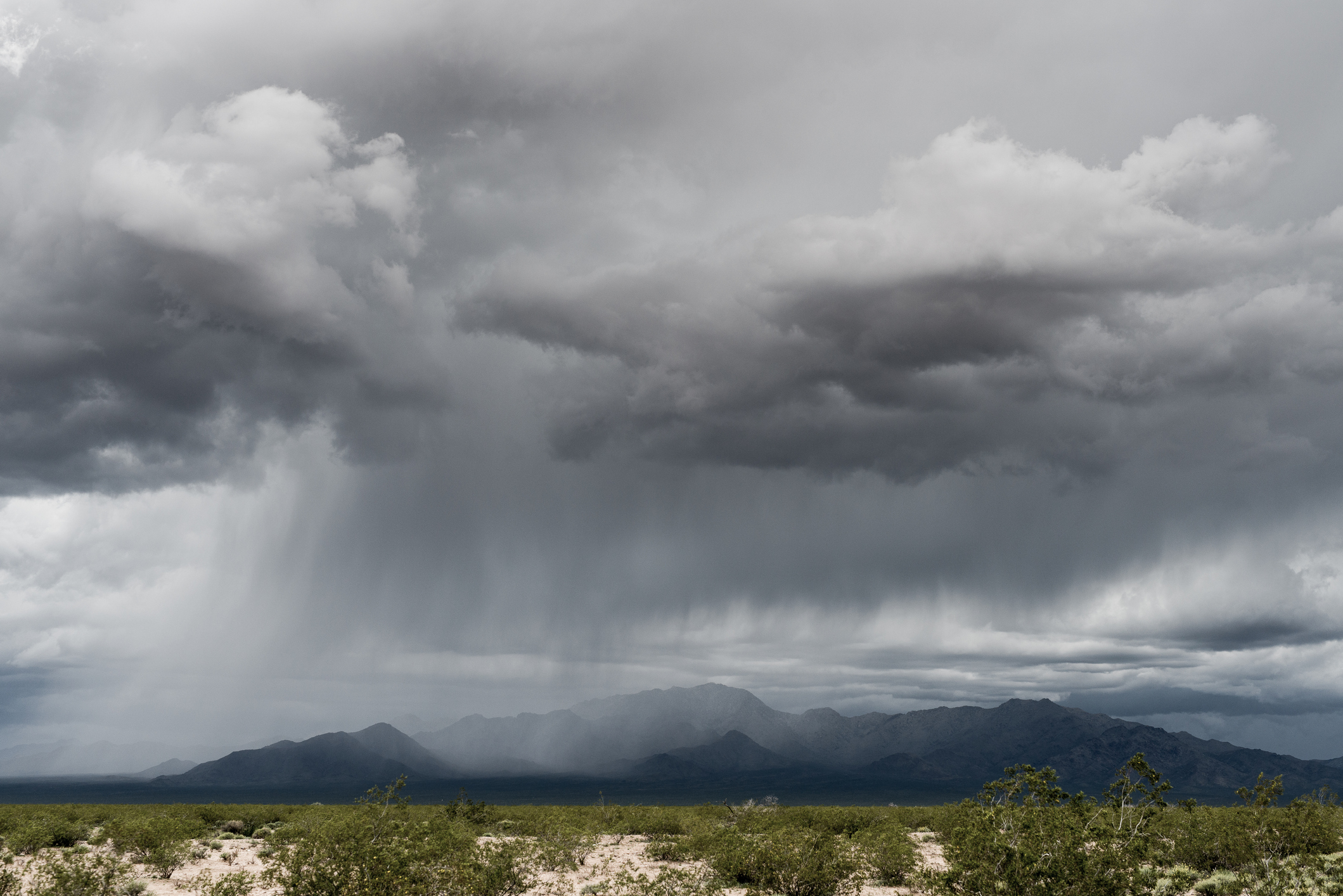Thunderstorm in Southern California. (Getty Images)